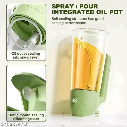 Unique Oil Pourer & Stopper – Stylish Leak-Proof Glass Bottle for Modern Kitchens ANLOCKS