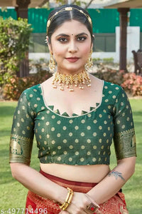 Traditional Zari Woven Cotton Silk Saree